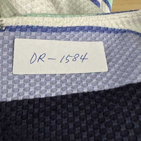 Talbots Dress 24W Sleeveless Striped Multicolored Cotton‎ Spandex NWT DR-1584 - Picture 2 of 9